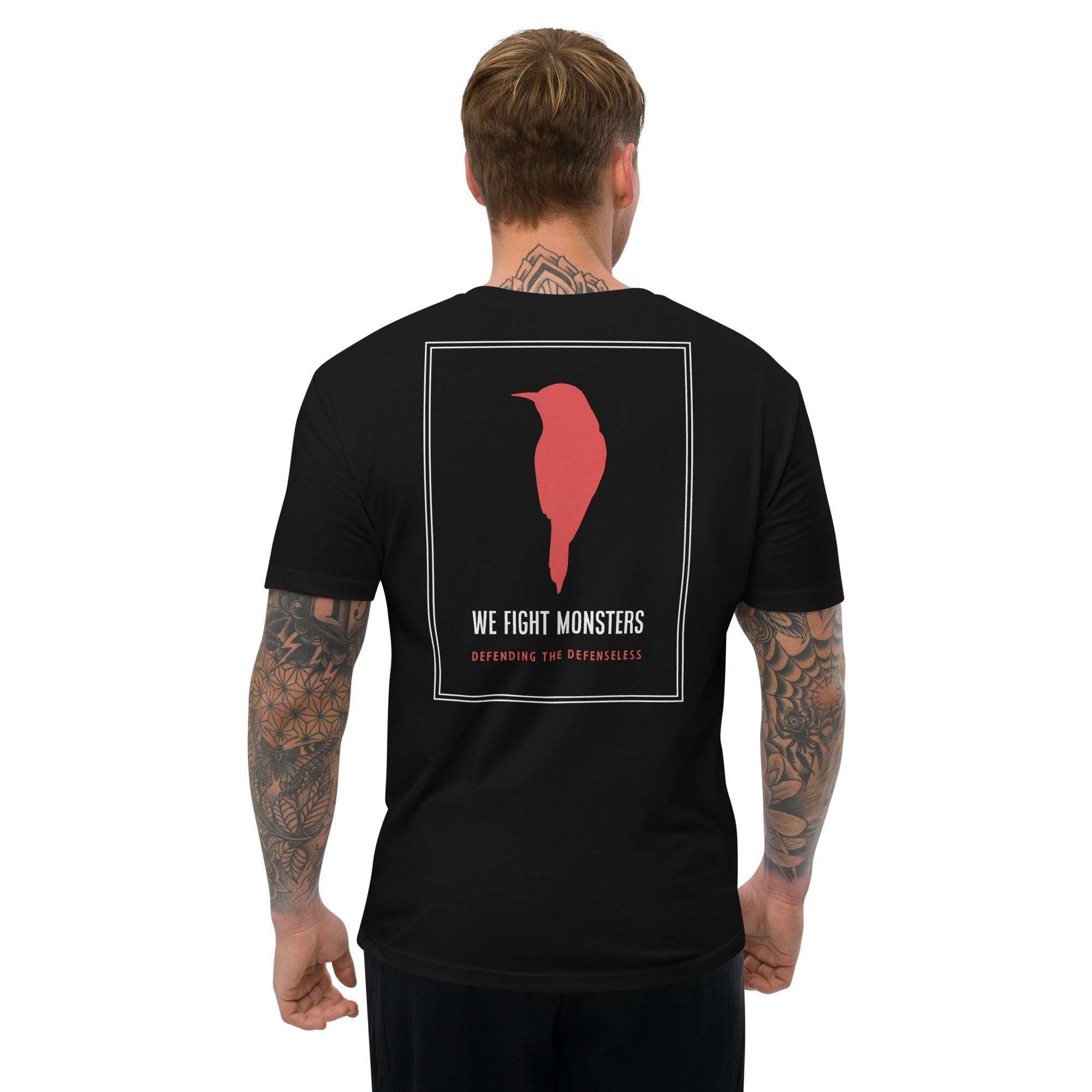 we fight monsters We Are The Dead // We Fight Monsters Fitted T-shirt